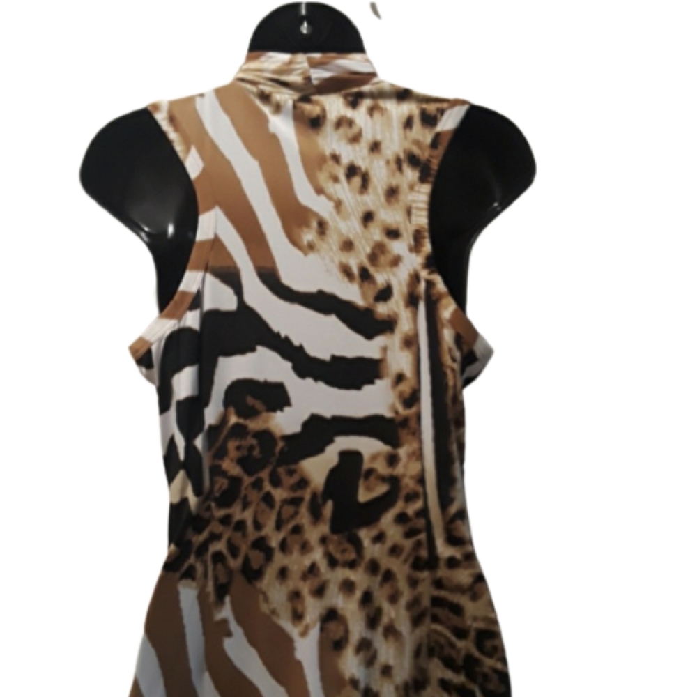 - PATCHINGTON ANIMAL PRINT SLEEVELESS TOP - Picture 3 of 5